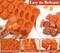 The Original Thanksgiving Silicone Molds with Turkey(Caramel)